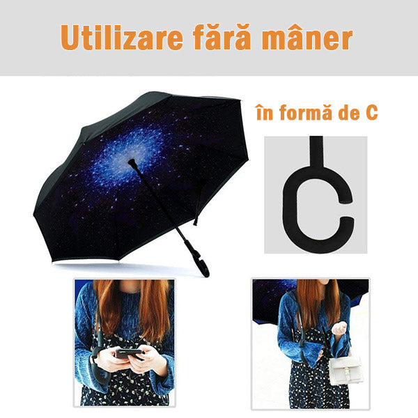 R-Brella™ Umbrelă cu închidere inversă